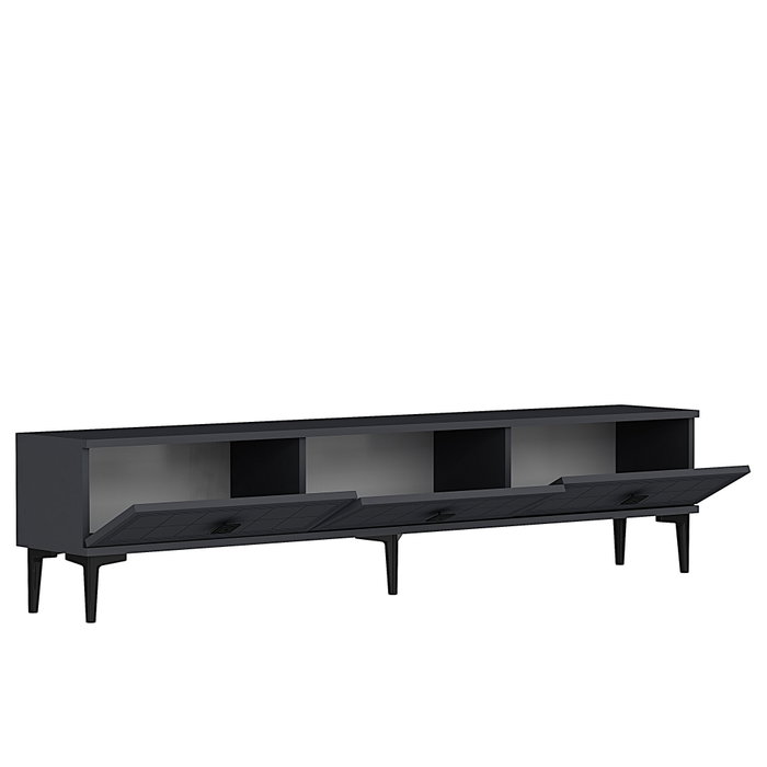 Hanah Home Yuka 180 - Soporte para TV Antracita Hanah Home Yuka 180 - Soporte para TV Antracita